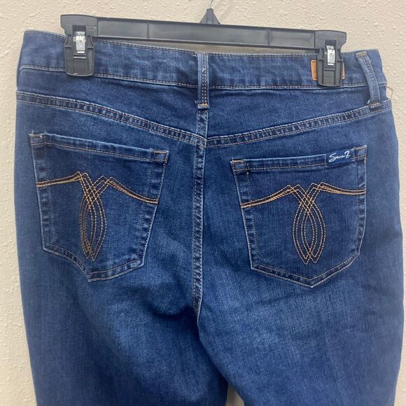 Seven7 weekend easy fit boyfriend cuffed jeans size 4 #720 - Picture 5 of 5